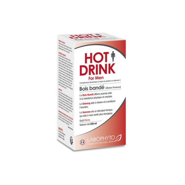 Hot Drink Homme Bois bandé 250 ml 